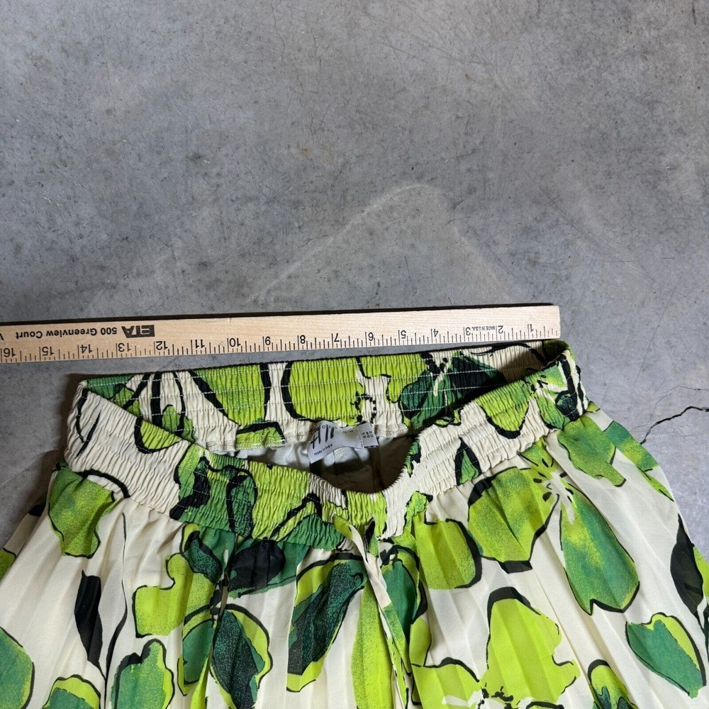 ASOS Design Maxi Skirt Lined NEW Size 12 Clover Green St Patricks Day - Picture 5 of 7
